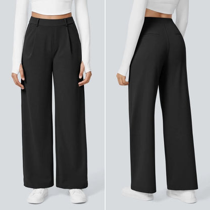Pantalon plissé en tissu extensible - Edition limitée