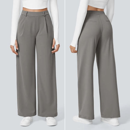 Pantalon plissé en tissu extensible - Edition limitée